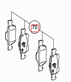 0044204420  刹车片