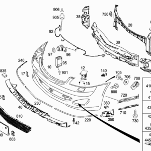 A2218805940 前保险杠W221/新款