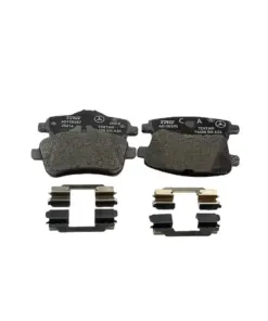 Mercedes-Benz A000420670464 brake pad set angle view for automotive brake system wholesale spare parts