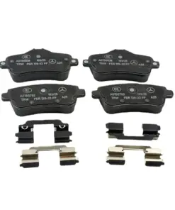 Mercedes-Benz A0004208704 brake pad set detail view for automotive brake system wholesale spare parts