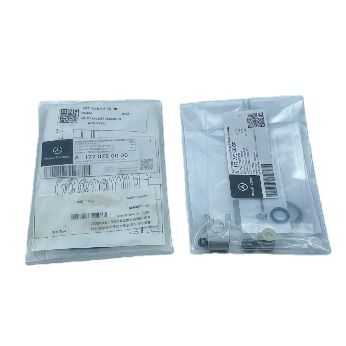Mercedes-Benz A1770720000 fuel injector seal kit main view for automotive fuel system wholesale spare parts