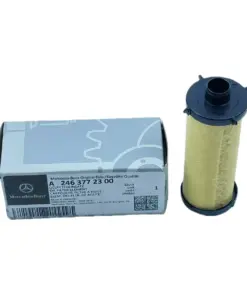 A2463772300 oil filter element angle view for automotive engine lubrication system wholesale spare parts