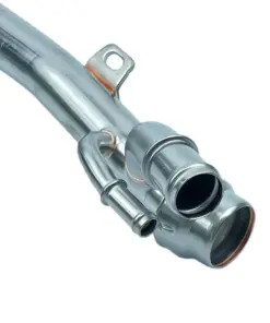 Mercedes-Benz A2642004201 thermostat coolant pipe detail view for automotive cooling system wholesale spare parts
