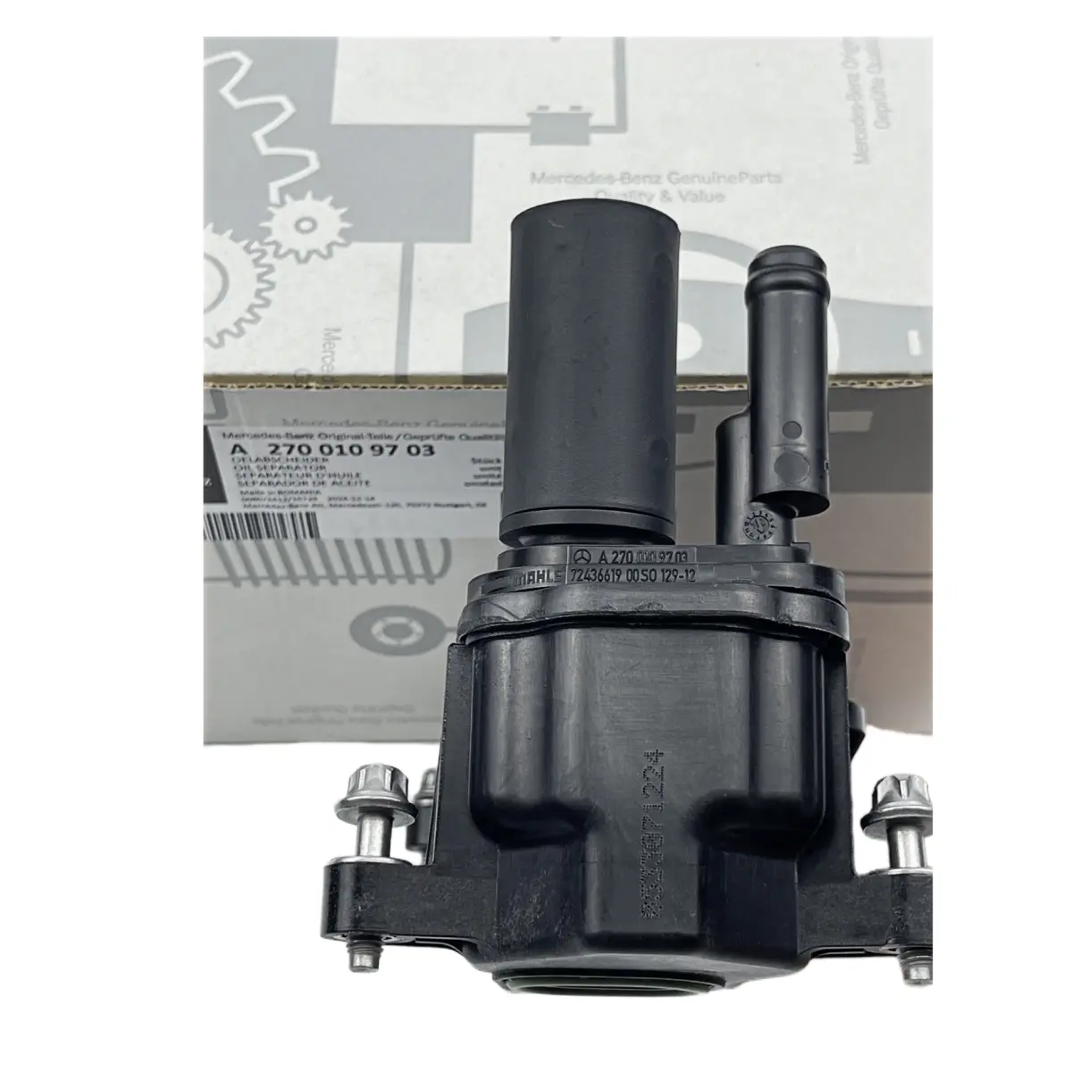 Mercedes-Benz A2700109703 oil separator main view for automotive engine system wholesale spare parts