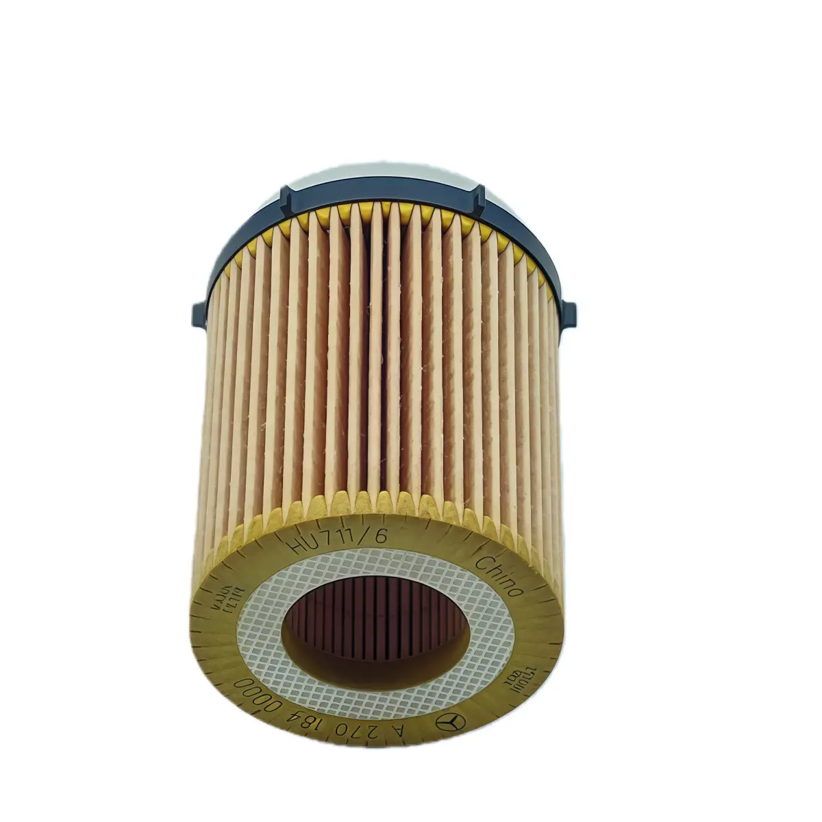 Mercedes-Benz A2701800900 oil filter angle view for automotive engine lubrication system wholesale spare part