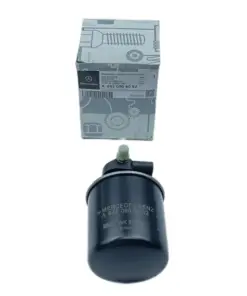 A6420906052 fuel filter angle view for automotive fuel system wholesale spare parts