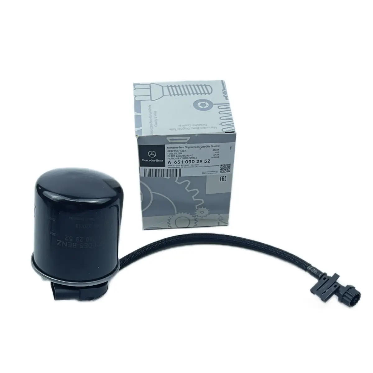 A6510902952 fuel filter main view for automotive fuel system wholesale spare parts