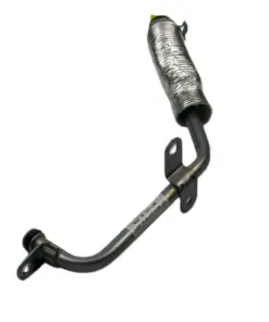 Mercedes-Benz A2702030800 turbocharger coolant pipe angle view for automotive engine wholesale spare parts