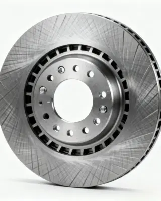 Brake pad and rotor material comparison used for aftermarket selection