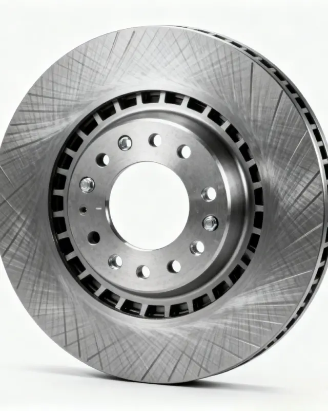 Brake pad and rotor material comparison used for aftermarket selection